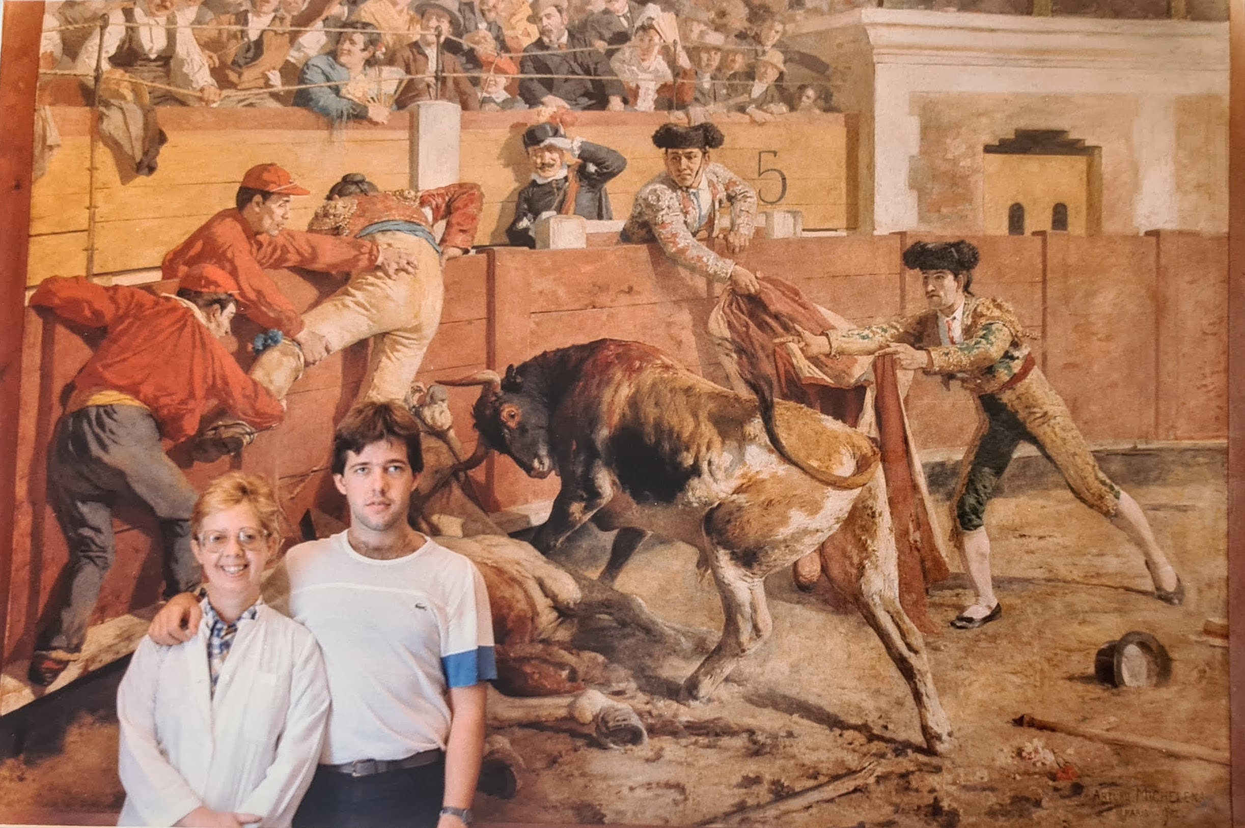 <span style="font-weight: 600">Quadro: La Vara Rota, dell'artista Arturo Michelena</span> Restauro del Museo Michelena. Anno: 1978. Venezuela